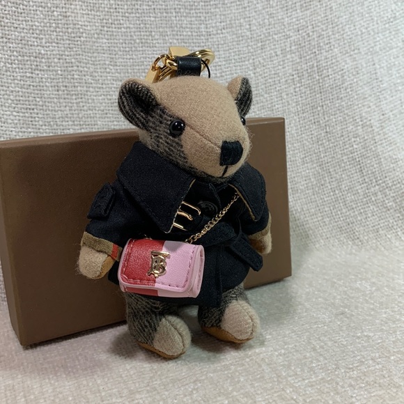 Burberry Lola Bag Thomas Bear Keychain - Picture 2 of 14
